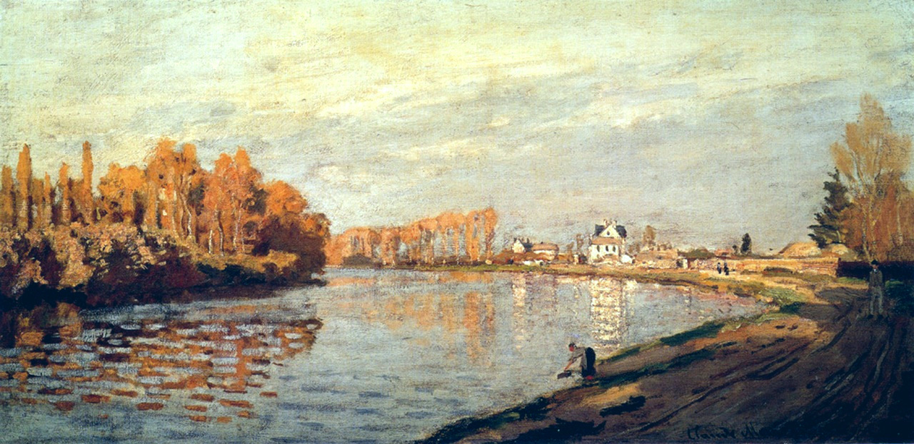 The Seine near Bougival 1872